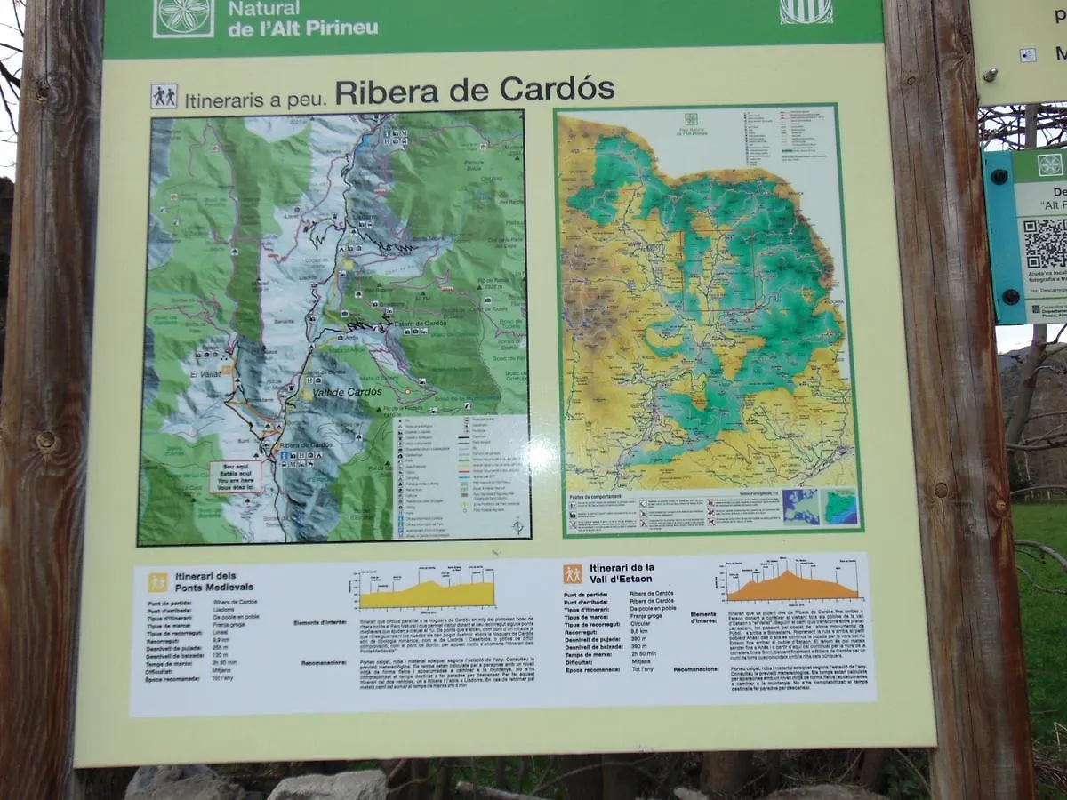 Apartament Cardos Ribera de Cardós Appartement